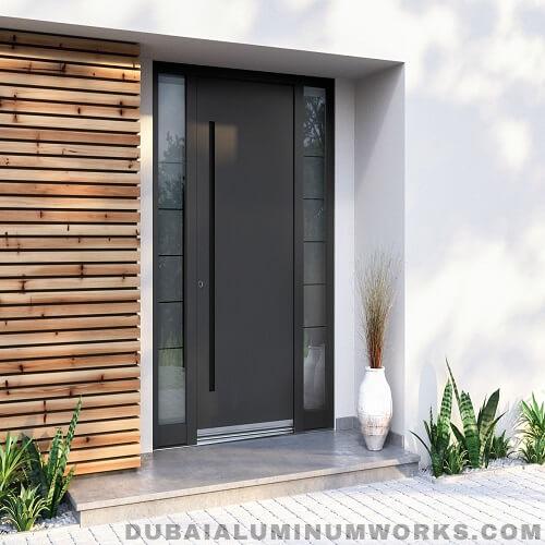aluminium entrance doors